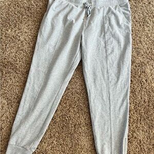 Lilly Pulitzer Metallic Gray Track Pants